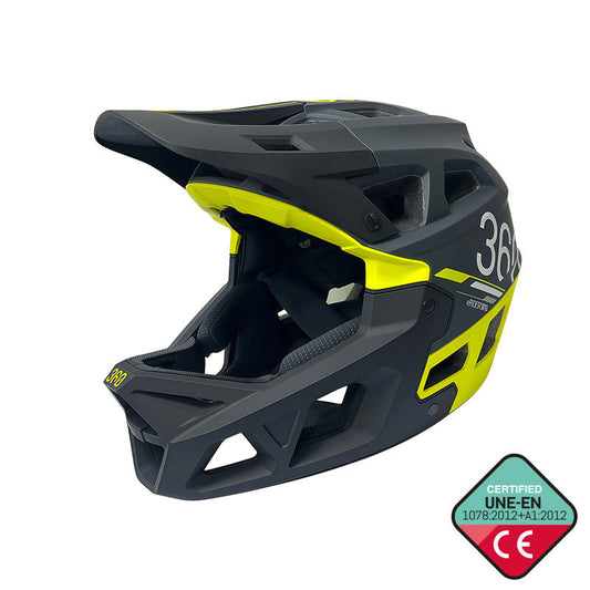 Capacete INTEGRA Sport negro - verde